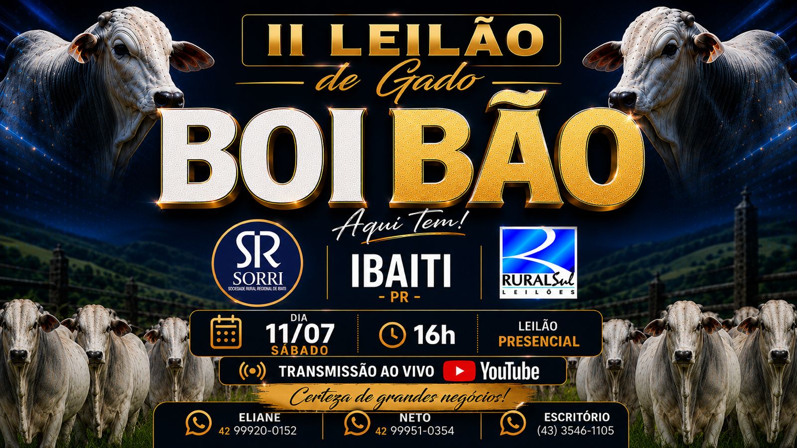 Logotipo do Leilão em Destaque